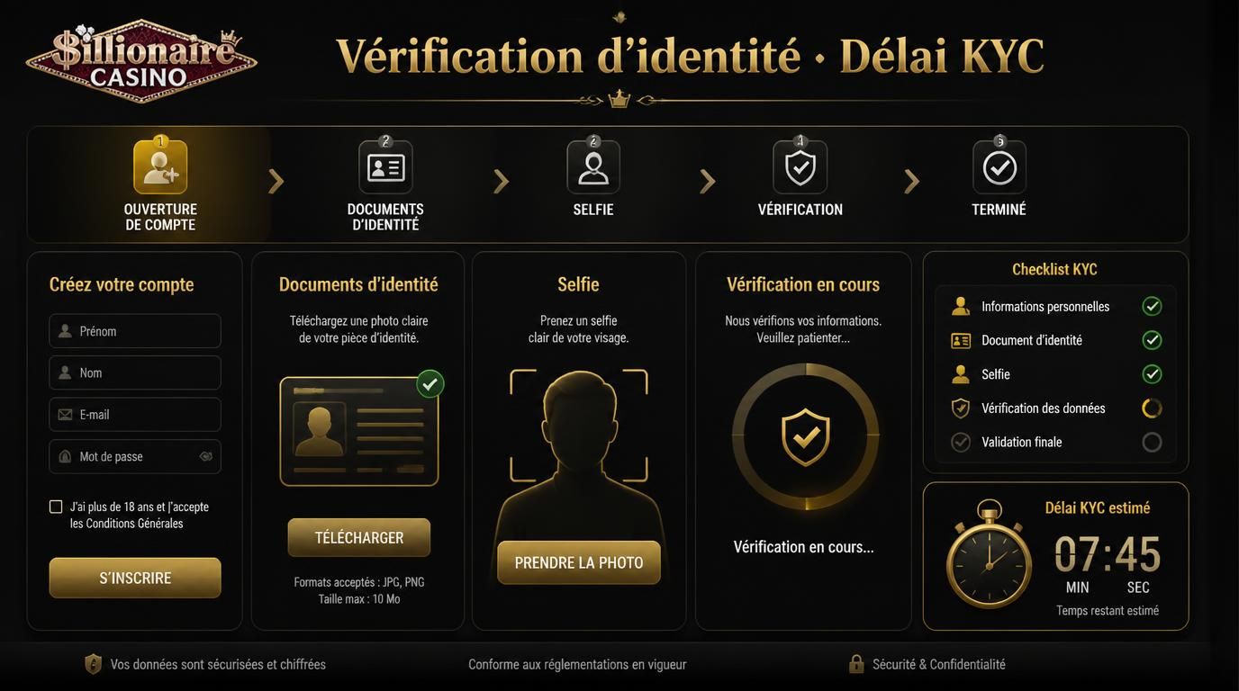  vérification KYC avec documents